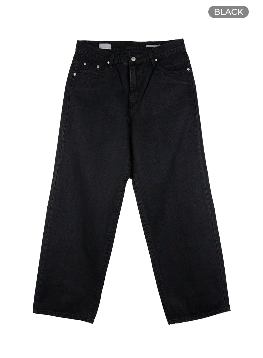 Men's Denim-Washed Loose Fit Jeans CL429