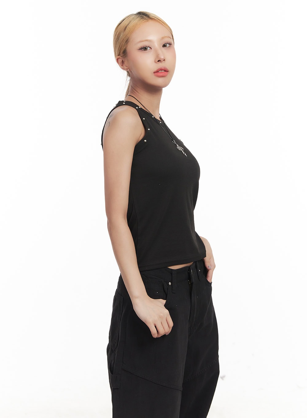 Essential Studded Tank Top CM506