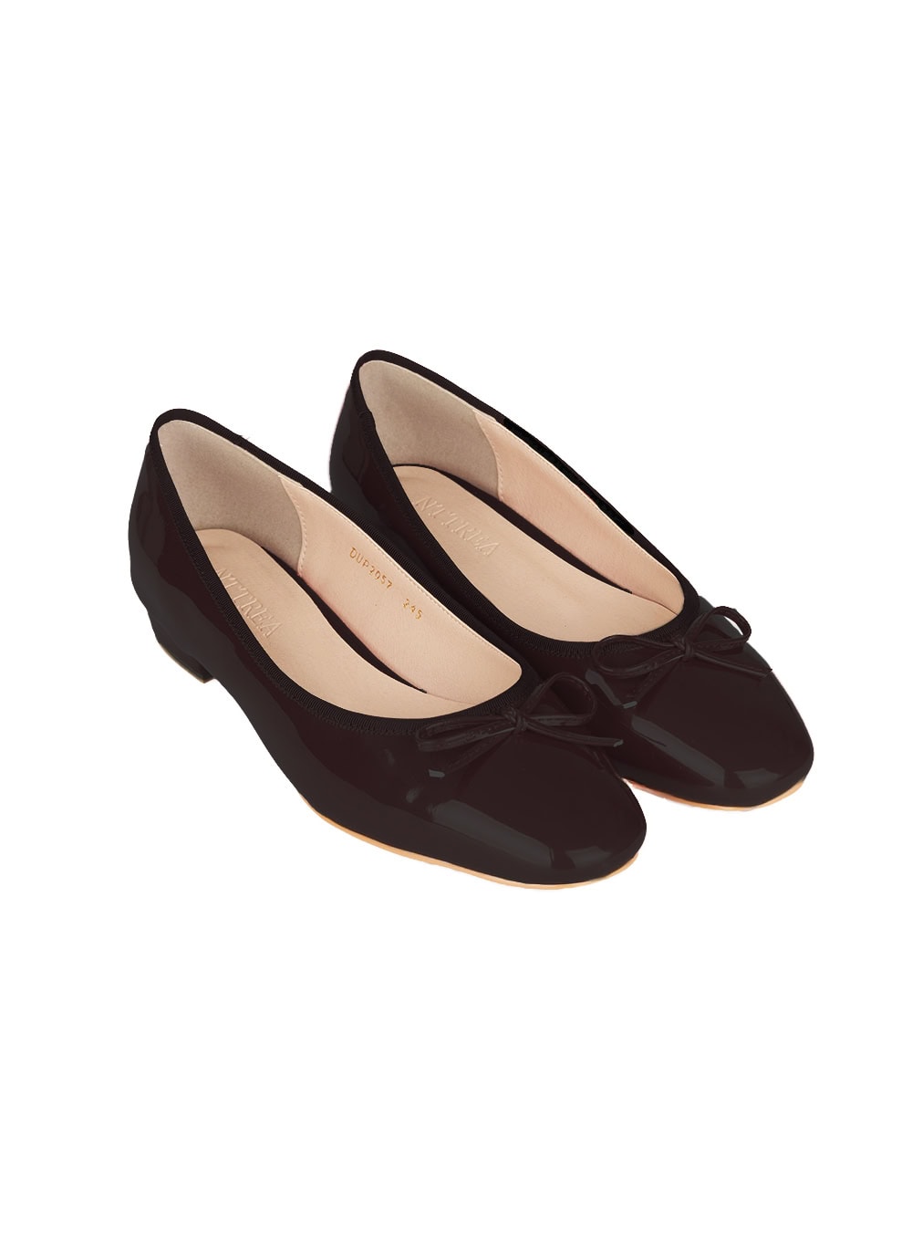Ribbon Gloss Ballet Flats CY515