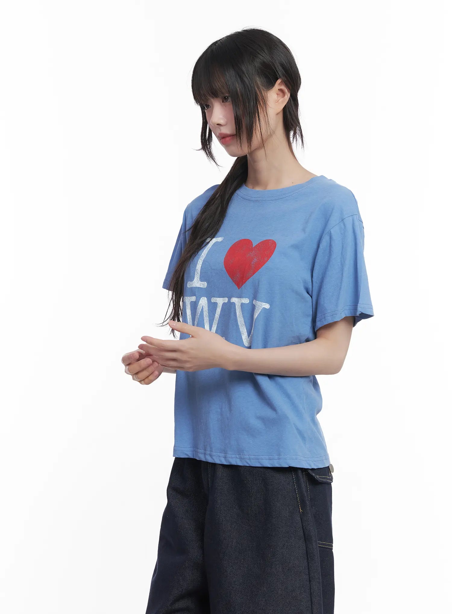 Sheer Heart Graphic Tee CU519