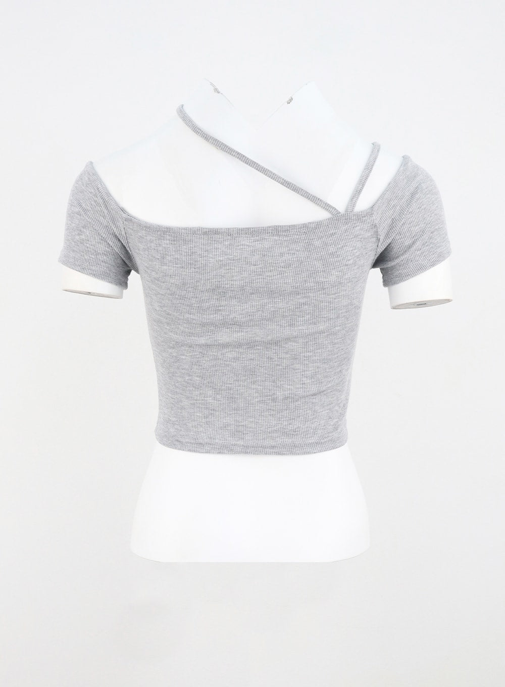 Off-Shoulder Cropped Tee CU326