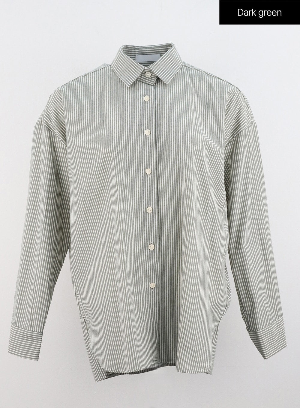 Striped Button Down Shirt OS302