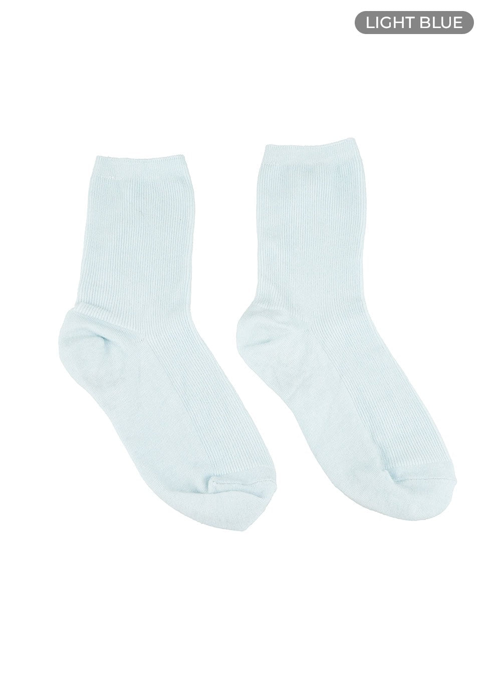 Cotton Solid Basics Socks OY427