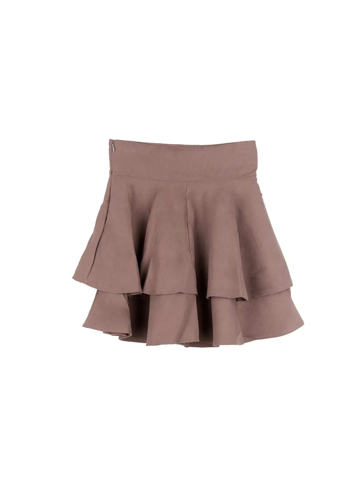 High Waist Tiered Mini Skirt CS523