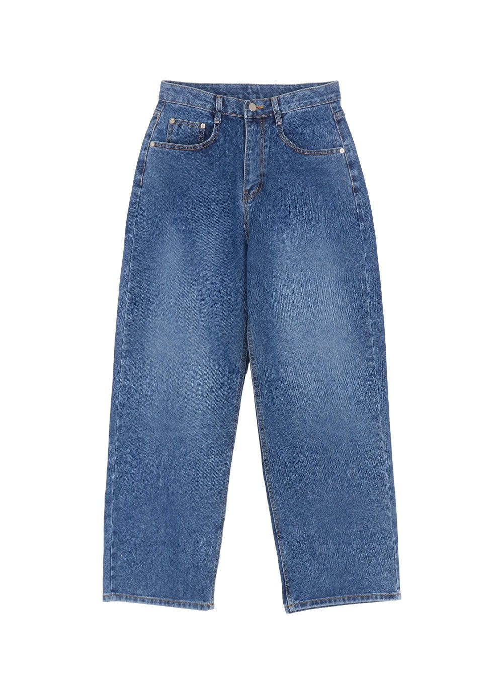 Kyli Washed Wide-Leg Jeans CM512