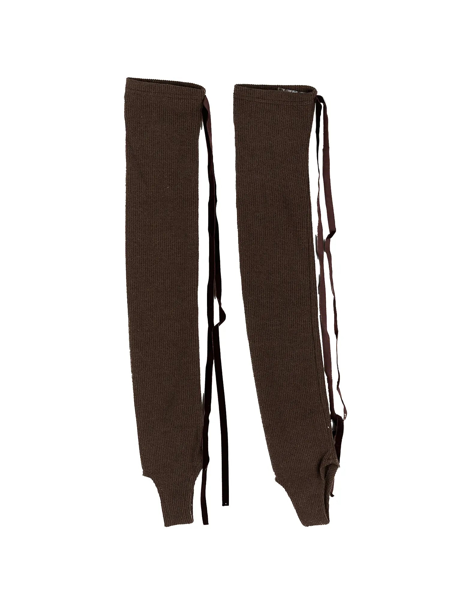 Tie-Up Knee High Leg Warmers CG519