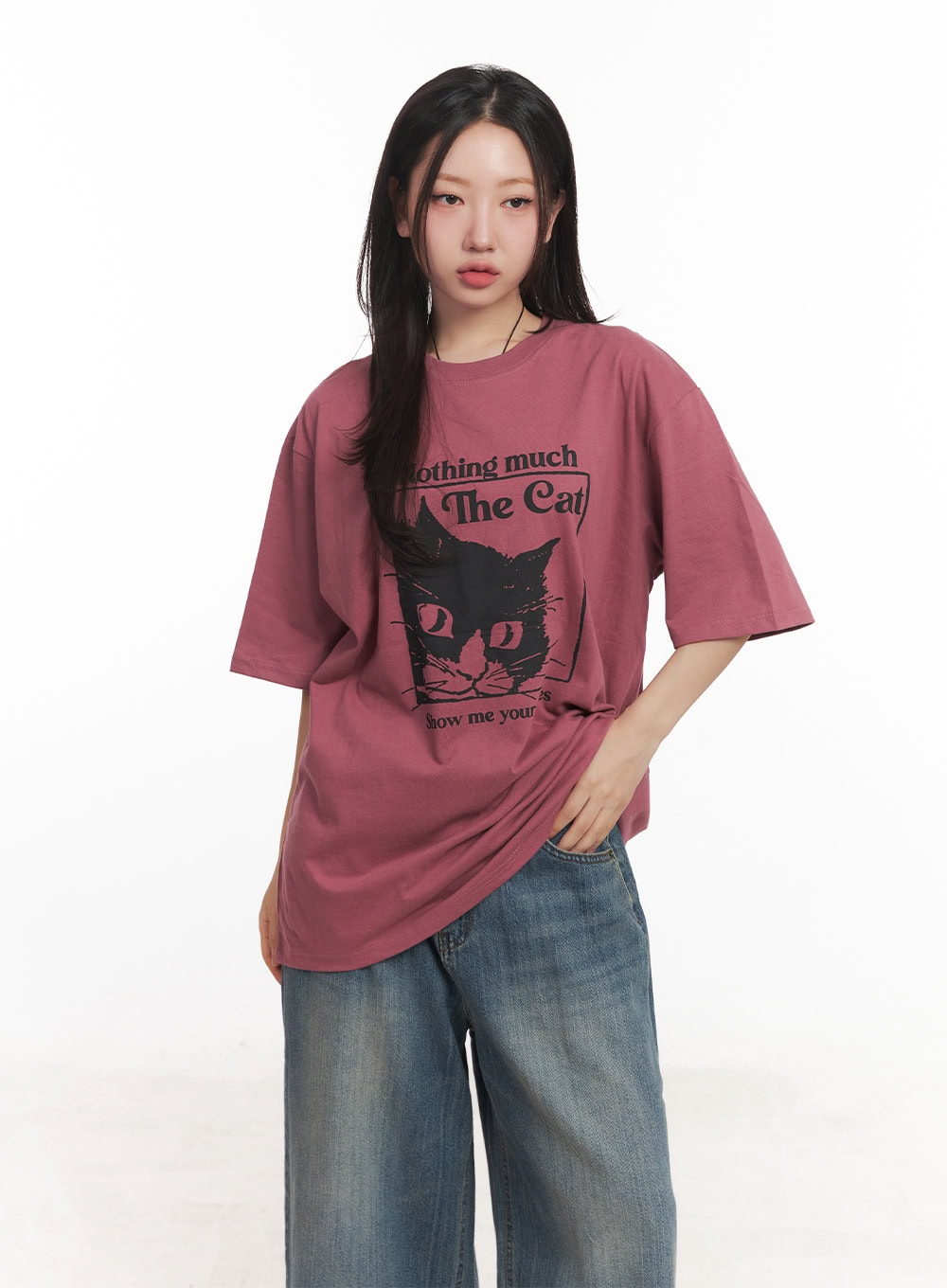 Relaxed Fit Graphic Tee CA525