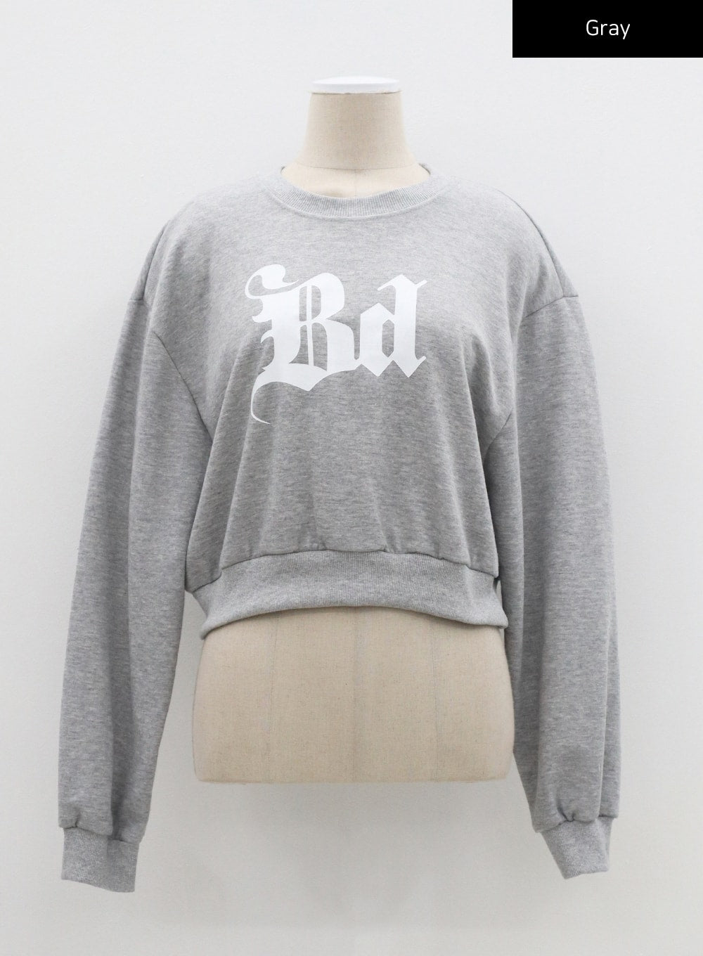 Graphic Cropped Sweatshirt CF327