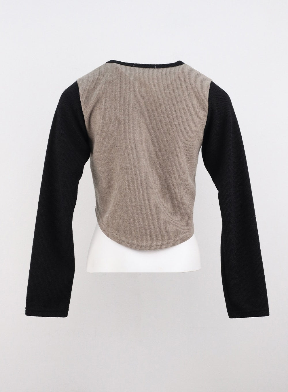 Graphic Long Sleeve Crop Top CO313