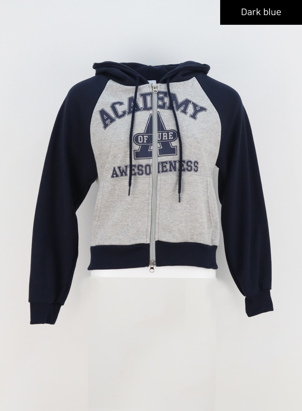 Graphic Zip-Up Hoodie CA318