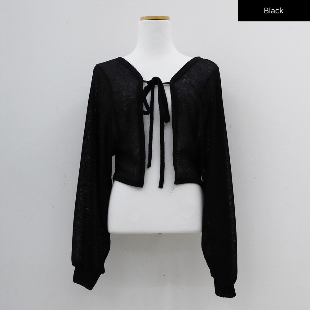 Sheer Loose Fit Bolero CJ08