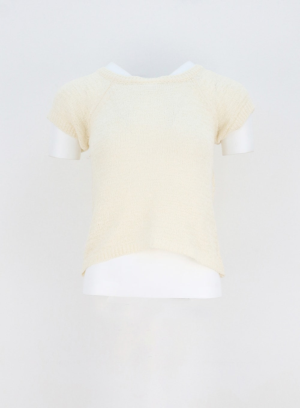 Short Sleeve Mesh Sweater OY310