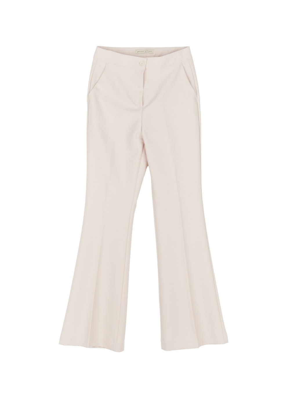 Slim-Fit Flared Trousers CY519