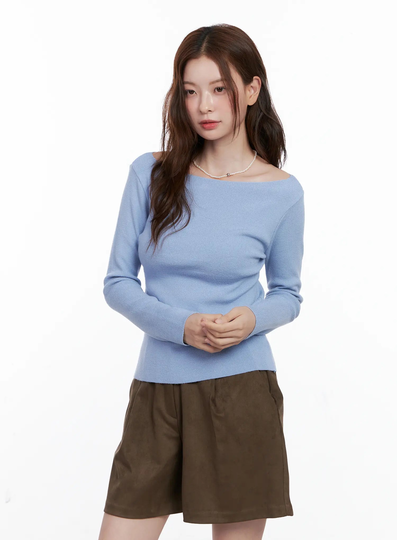 Loose Fit Boat Neck Knit CG520