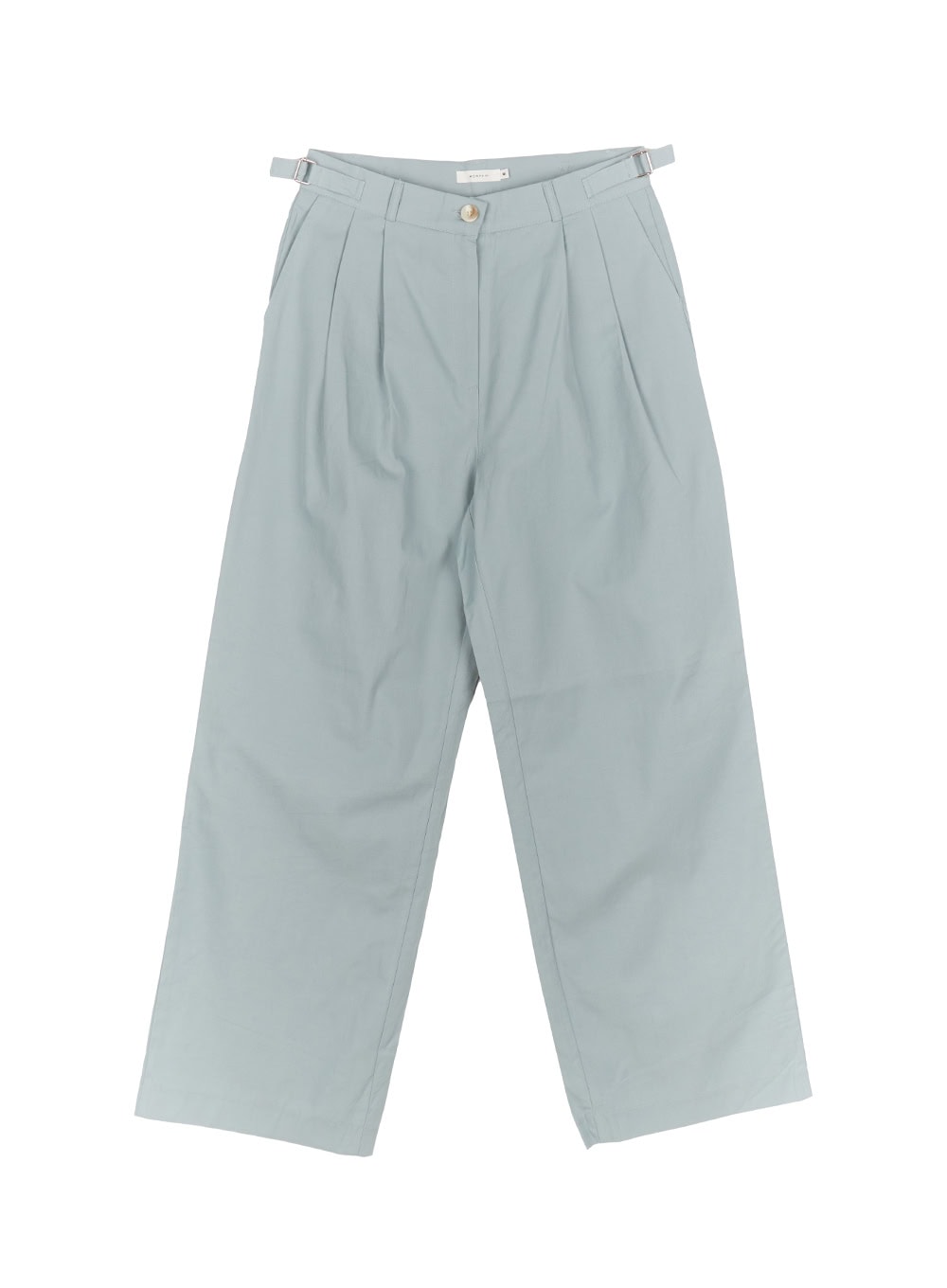 Pintuck Cotton Tailored Trousers CA502