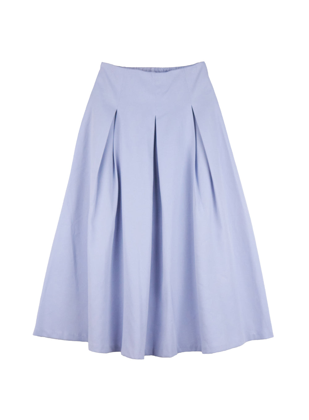 Flared Pintuck Midi Skirt CF503