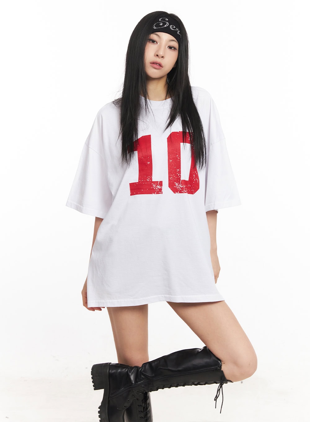 Ten Graphic Oversize T-Shirt CA516