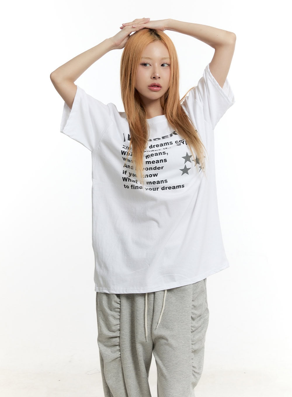 Oversized Cotton Graphic T-Shirt CY506
