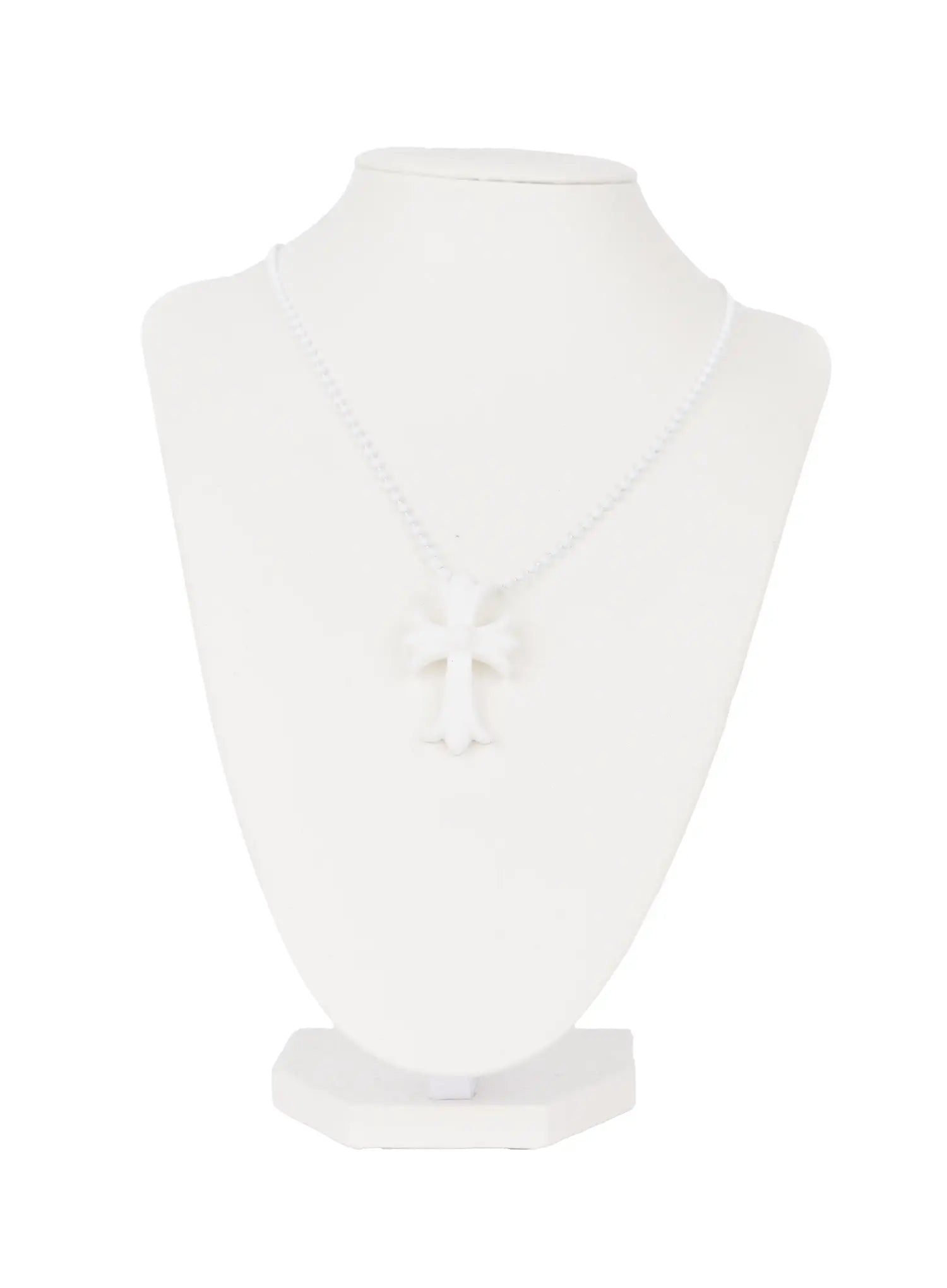Black Cross Pendant Necklace CL528