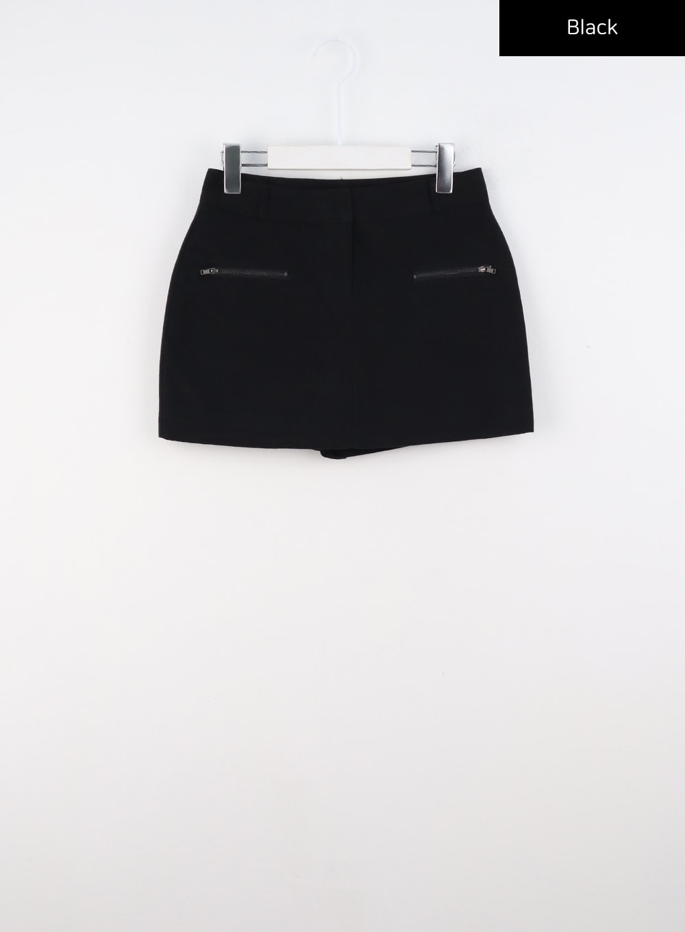 Zipper Detail Mini Skirt CS320