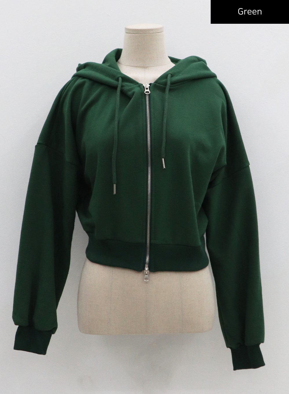 Lewkin Soft Basic Two Way Hoodie Zip Up C1210