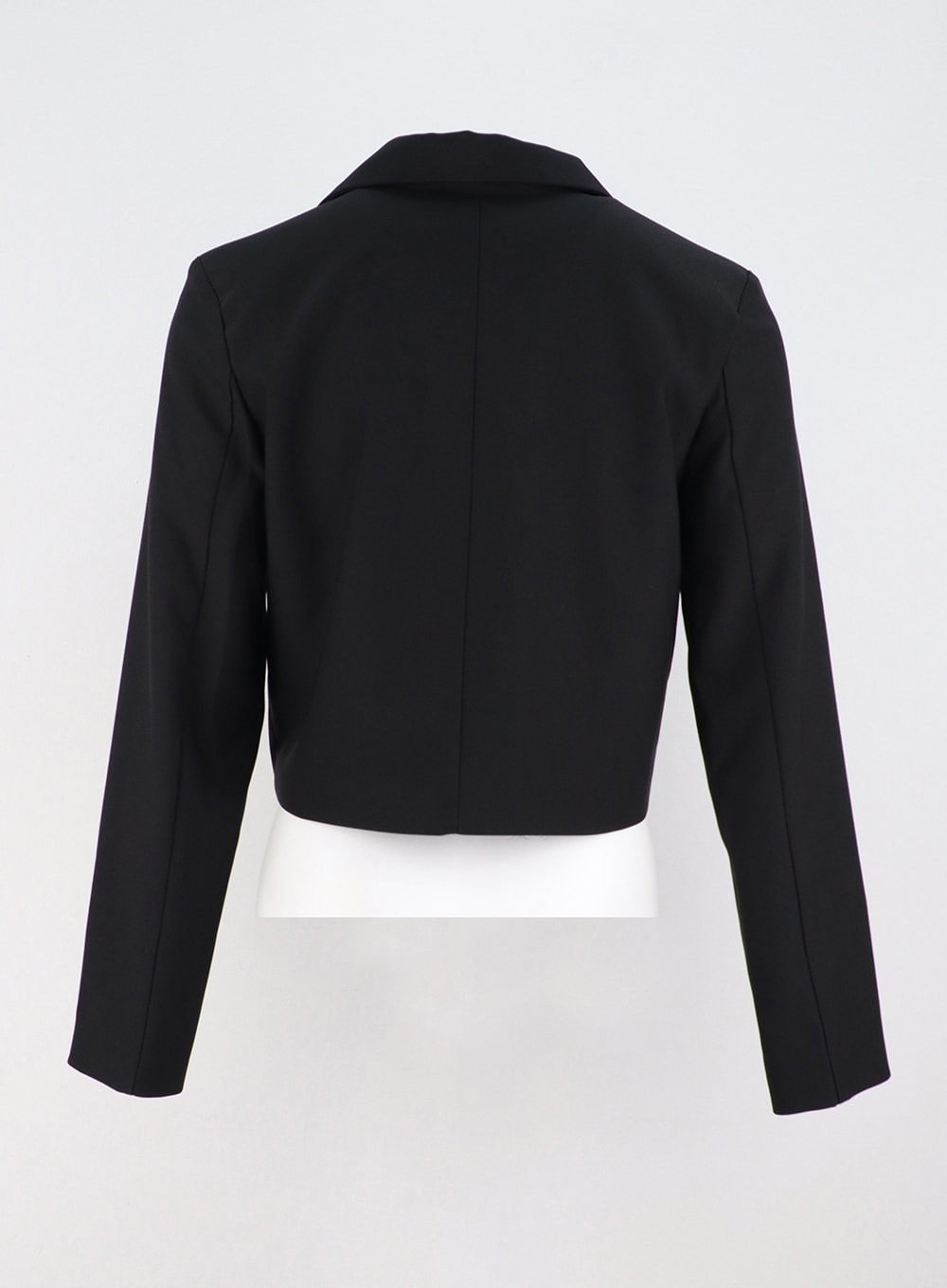 Collarless Crop Blazer OS319