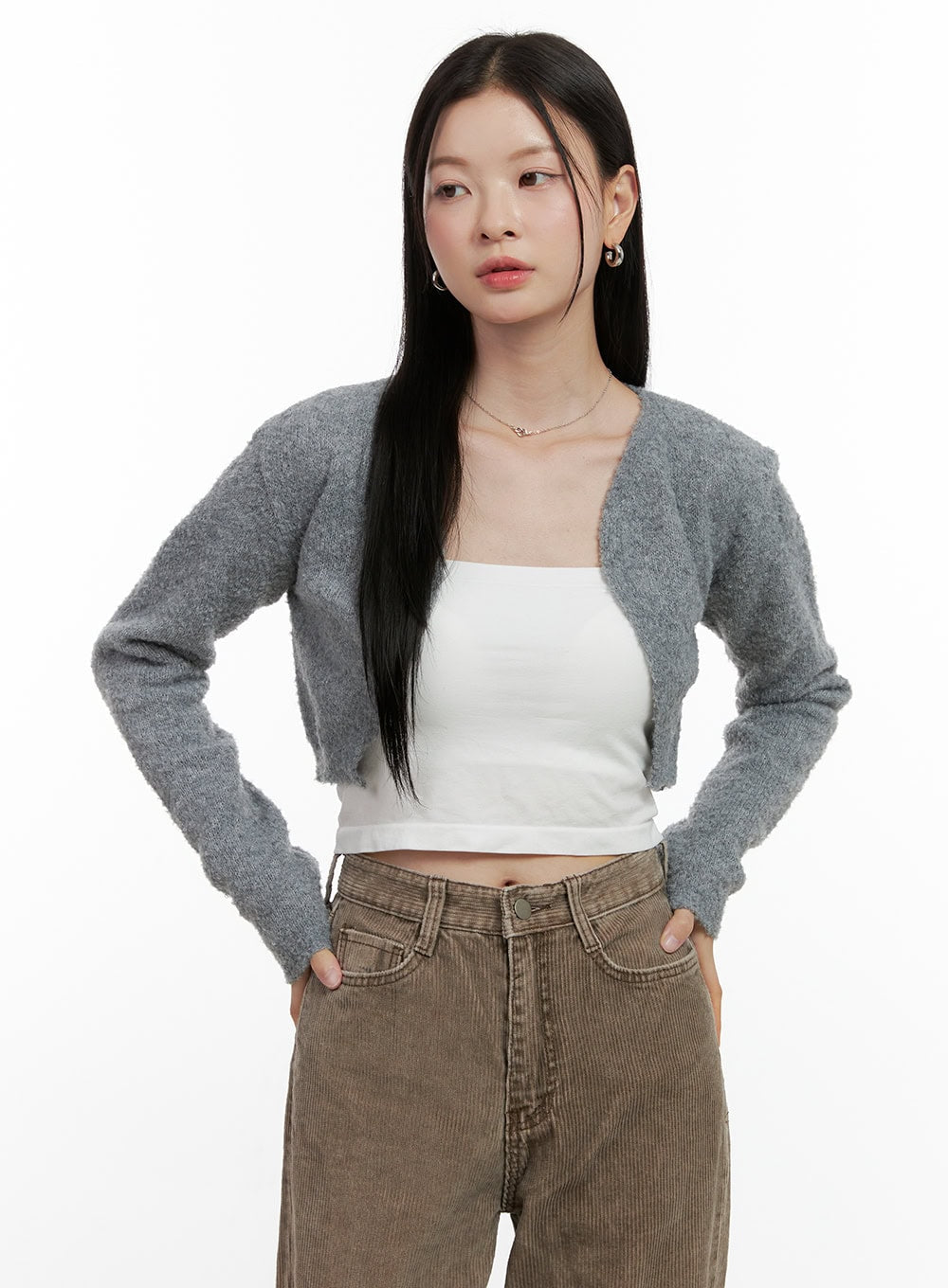 Boucle Bolero Cardigan ON408