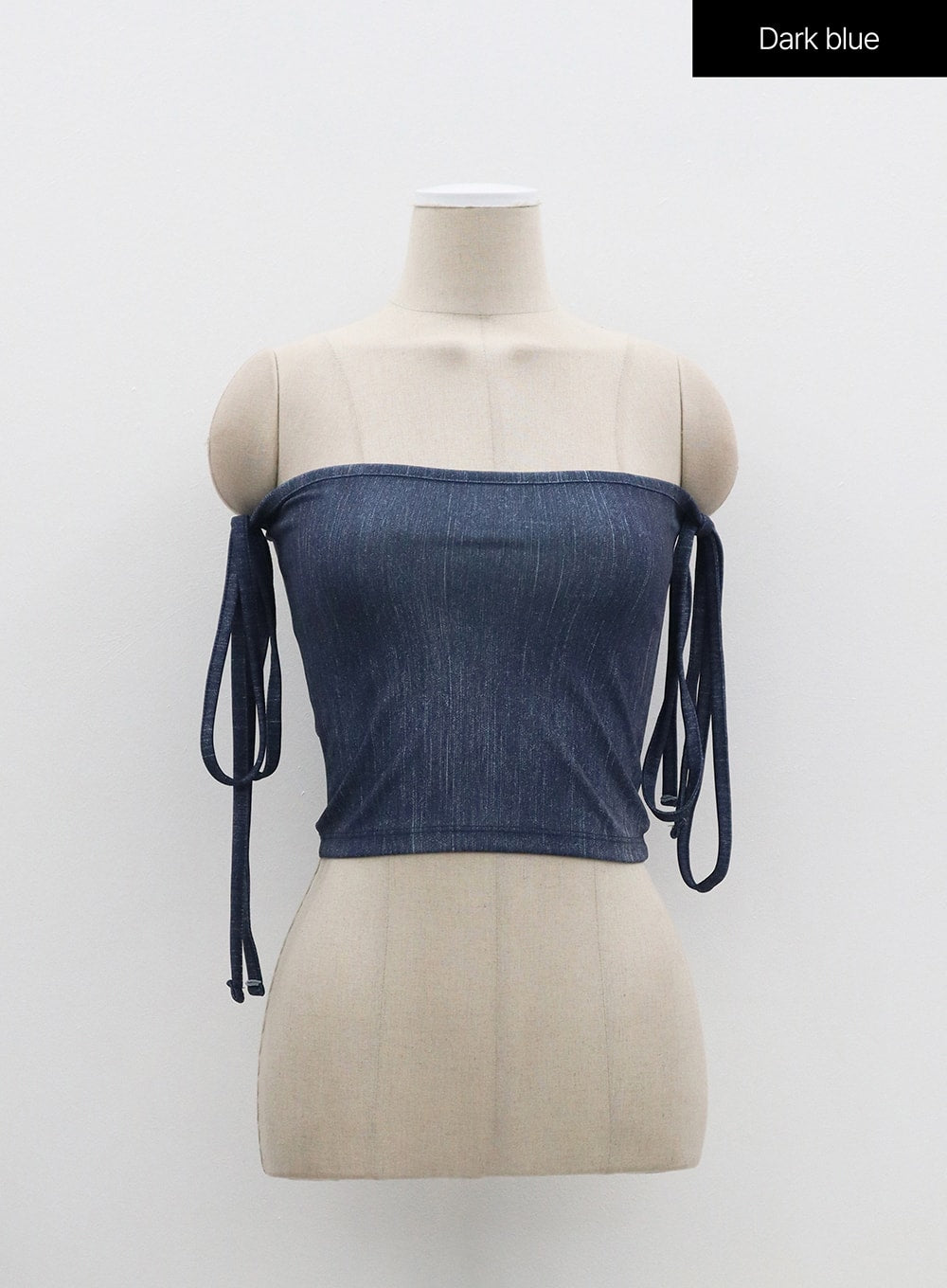 Lace-Up Detail Tube Top BF323