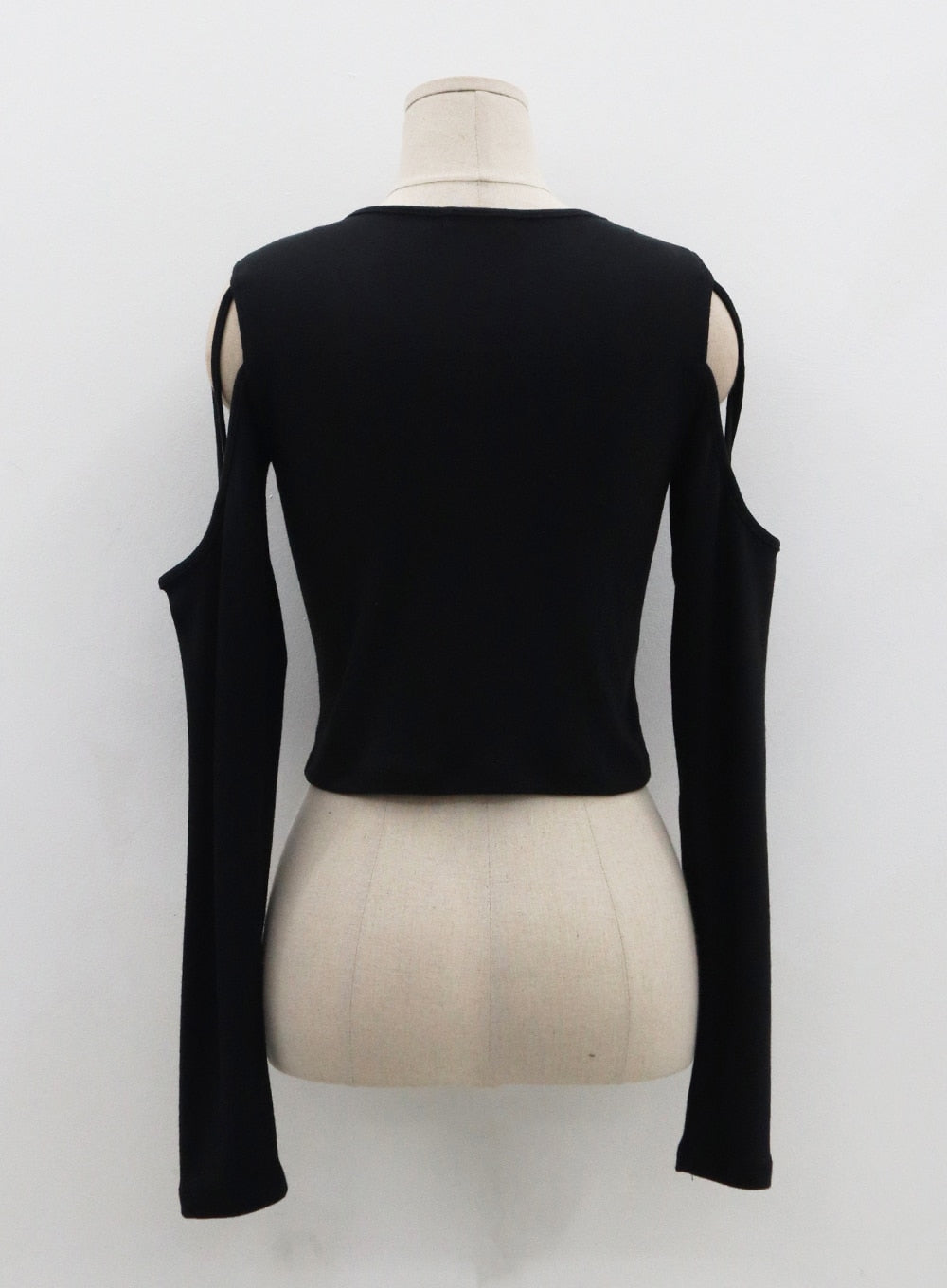 Simple Off Shoulder Crop Top CO04