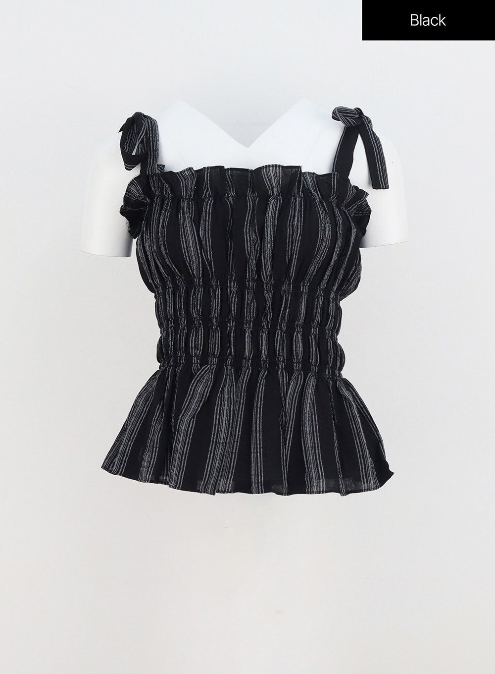Stripe Frill Top OY326