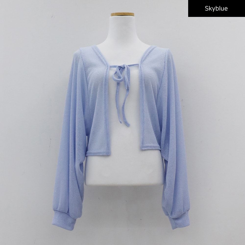 Sheer Loose Fit Bolero CJ08