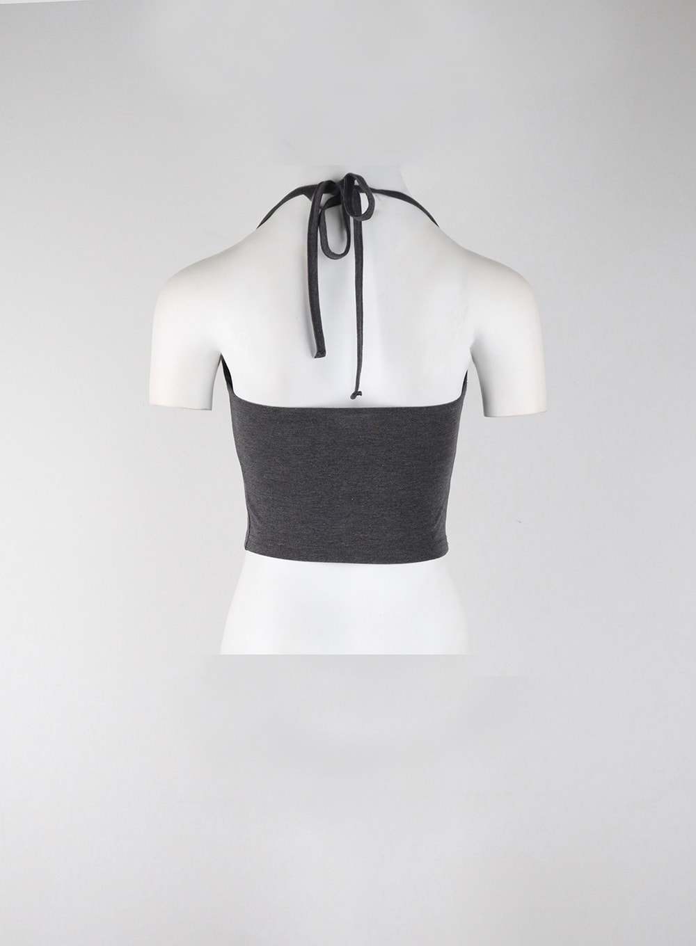 Sheer Long Sleeve Top & Halter Tank Top Set IJ402