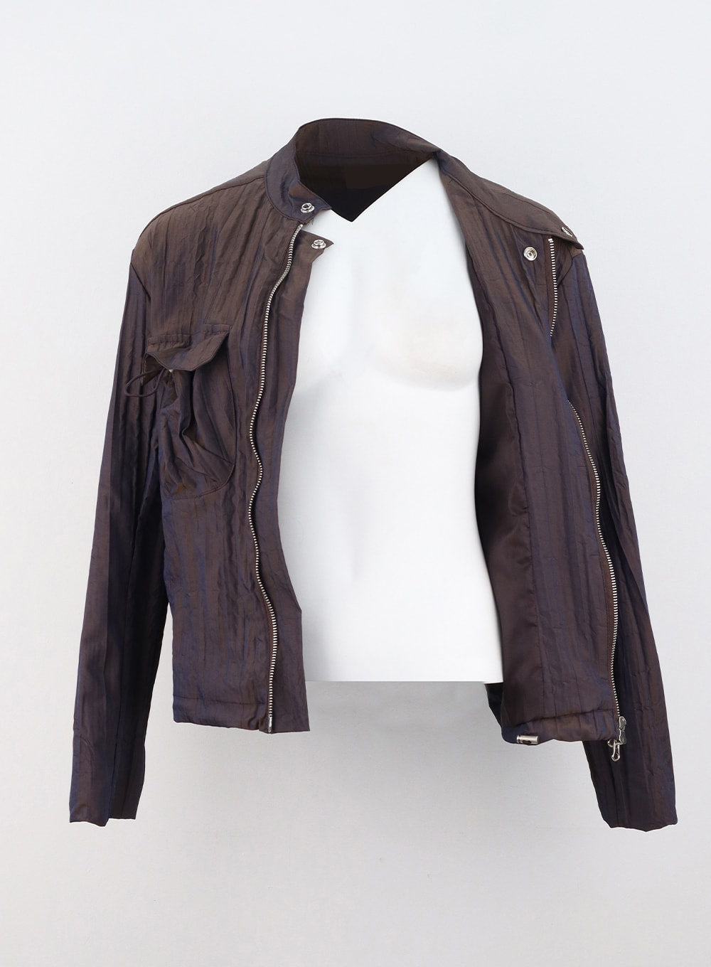 Zip-Up Long Sleeve Jacket CS318