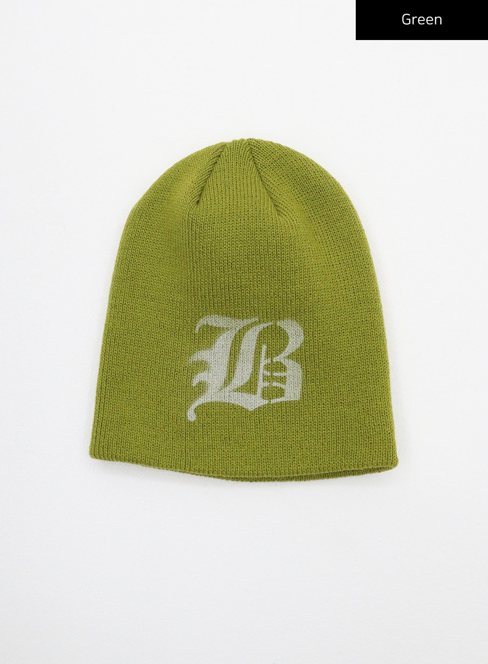 Lettering Detail Beanie Hat CD01