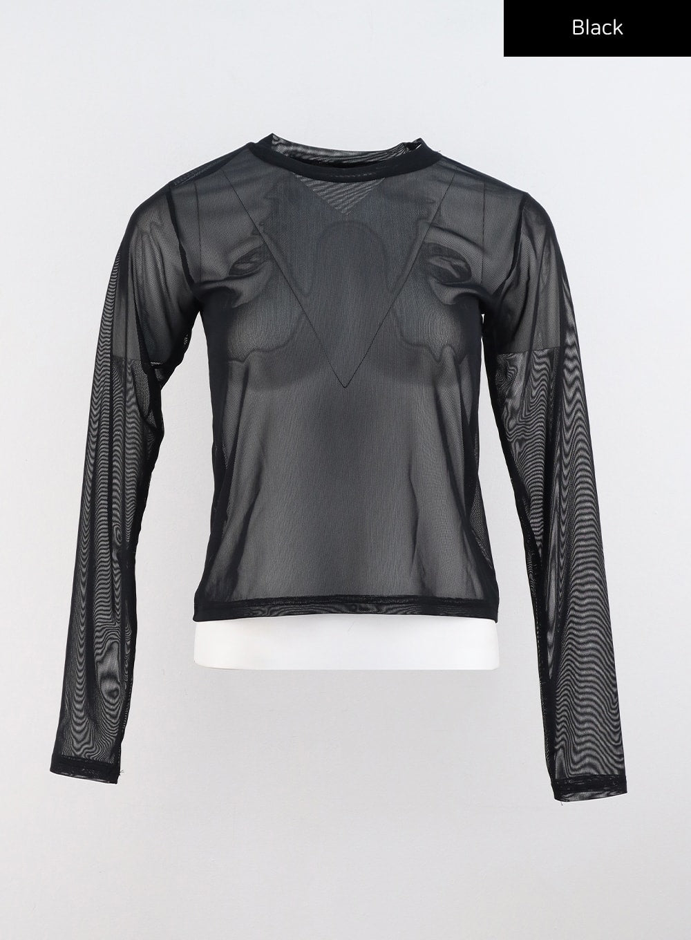 Sheer Long Sleeve Top CS302