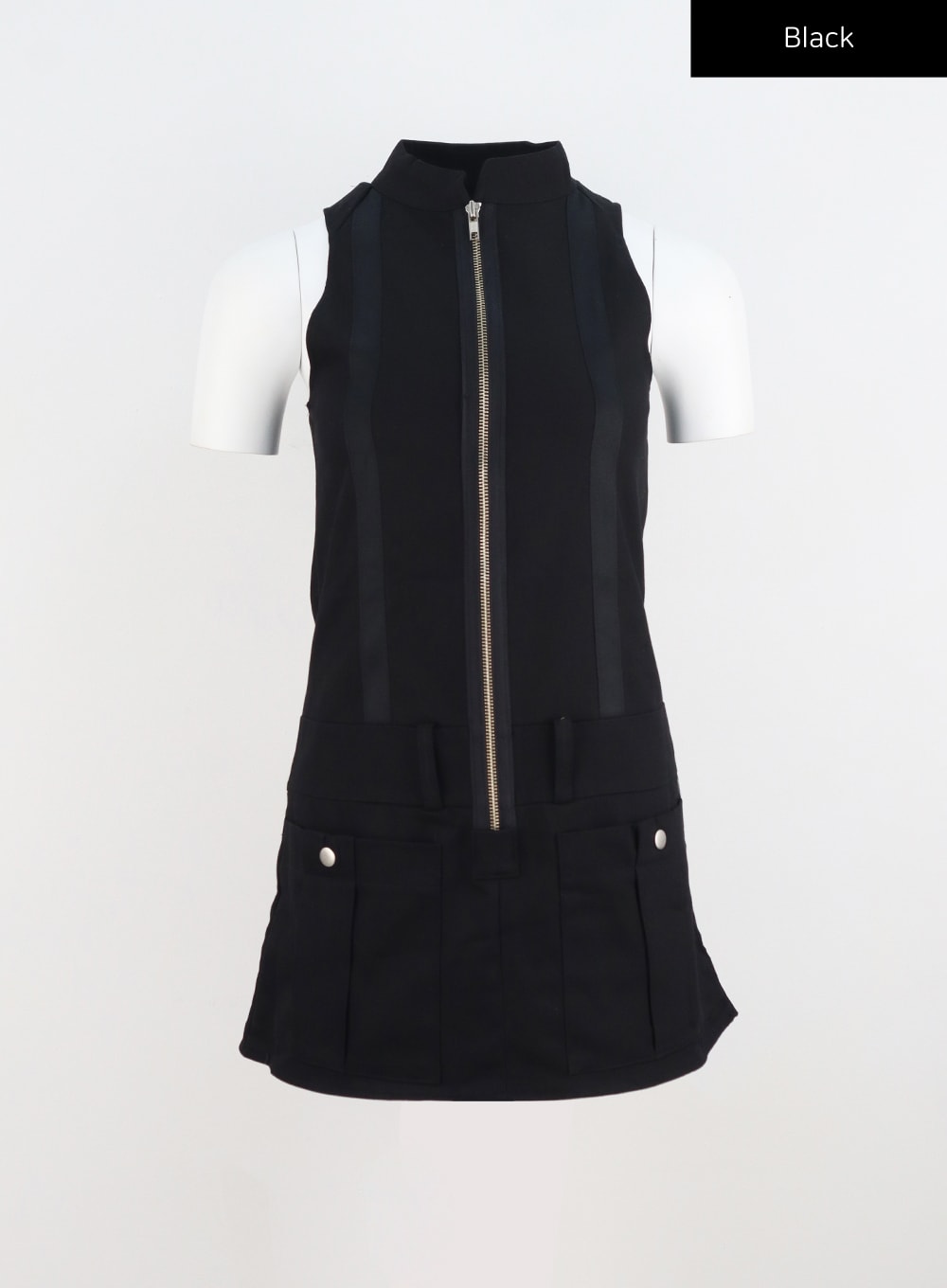 Zip-Up Mini Dress CU302