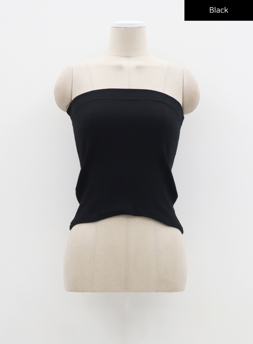 Ribbed Knit Tube Top CF323