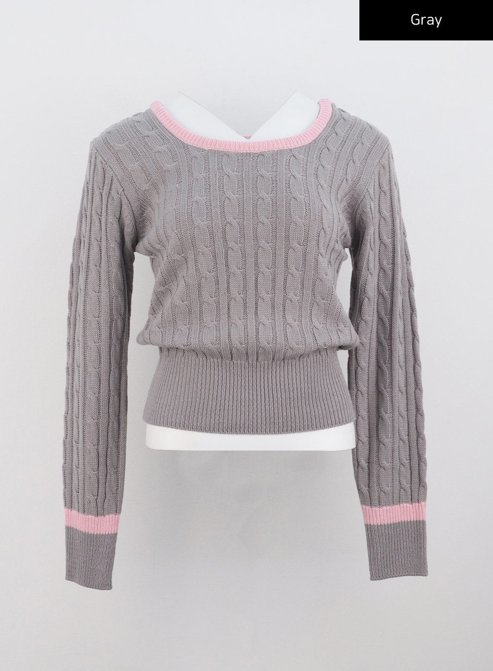 Classic Cable Knit Sweater CG329