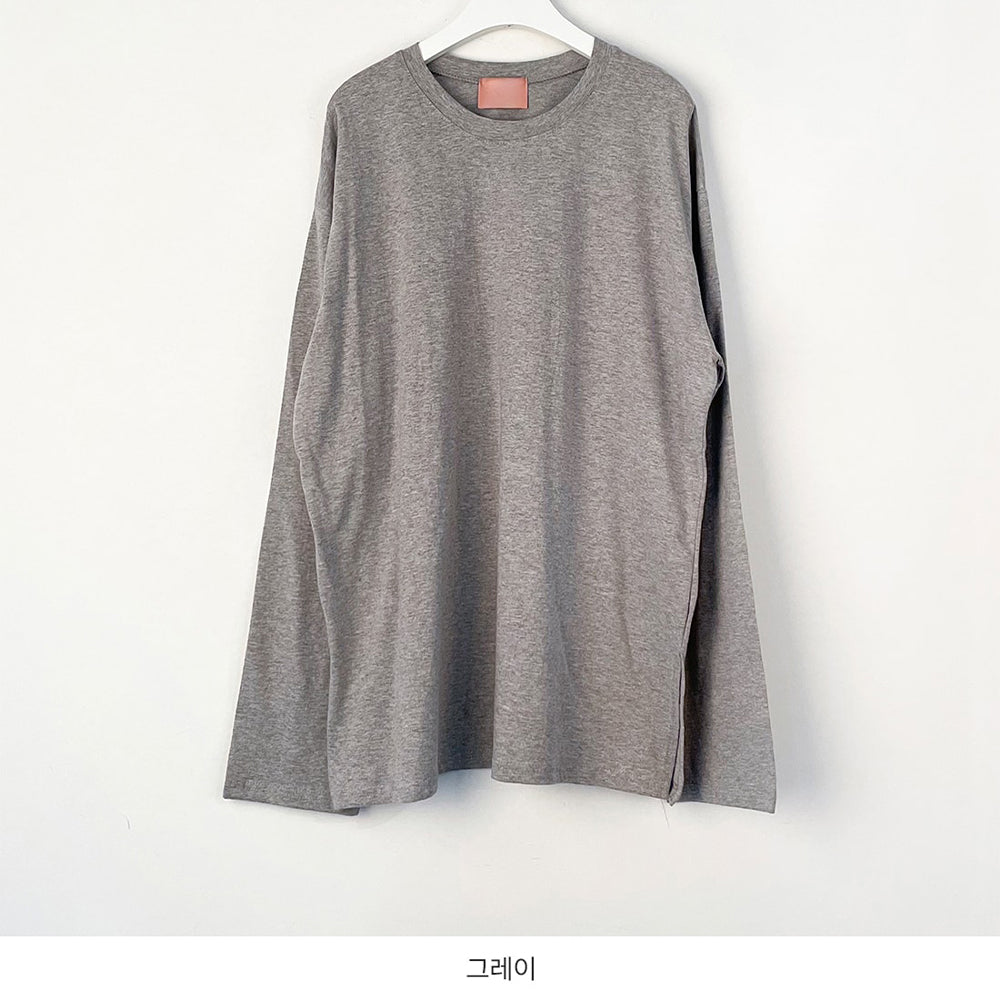 Side Slit Layered Basic T