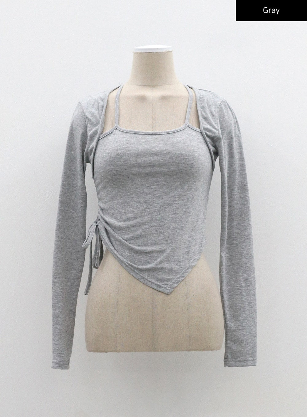 Unbalanced Hem Layered Top BF310