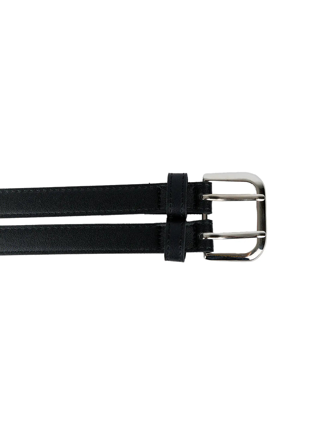 Double Strap Faux Leather Belt CG511