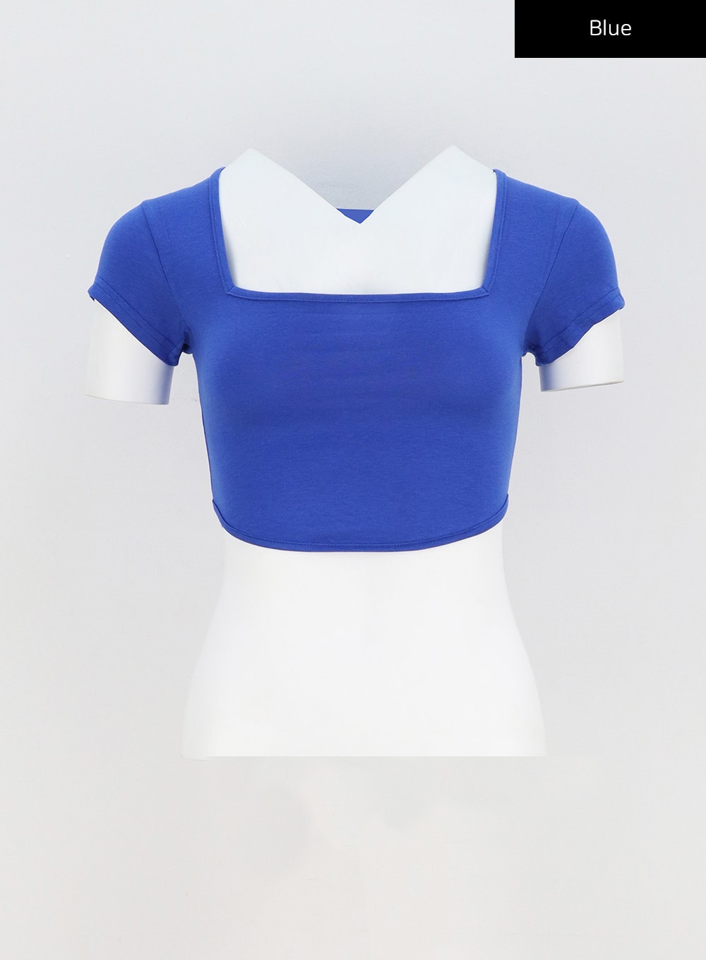 Square Neck Cropped Tee CY312