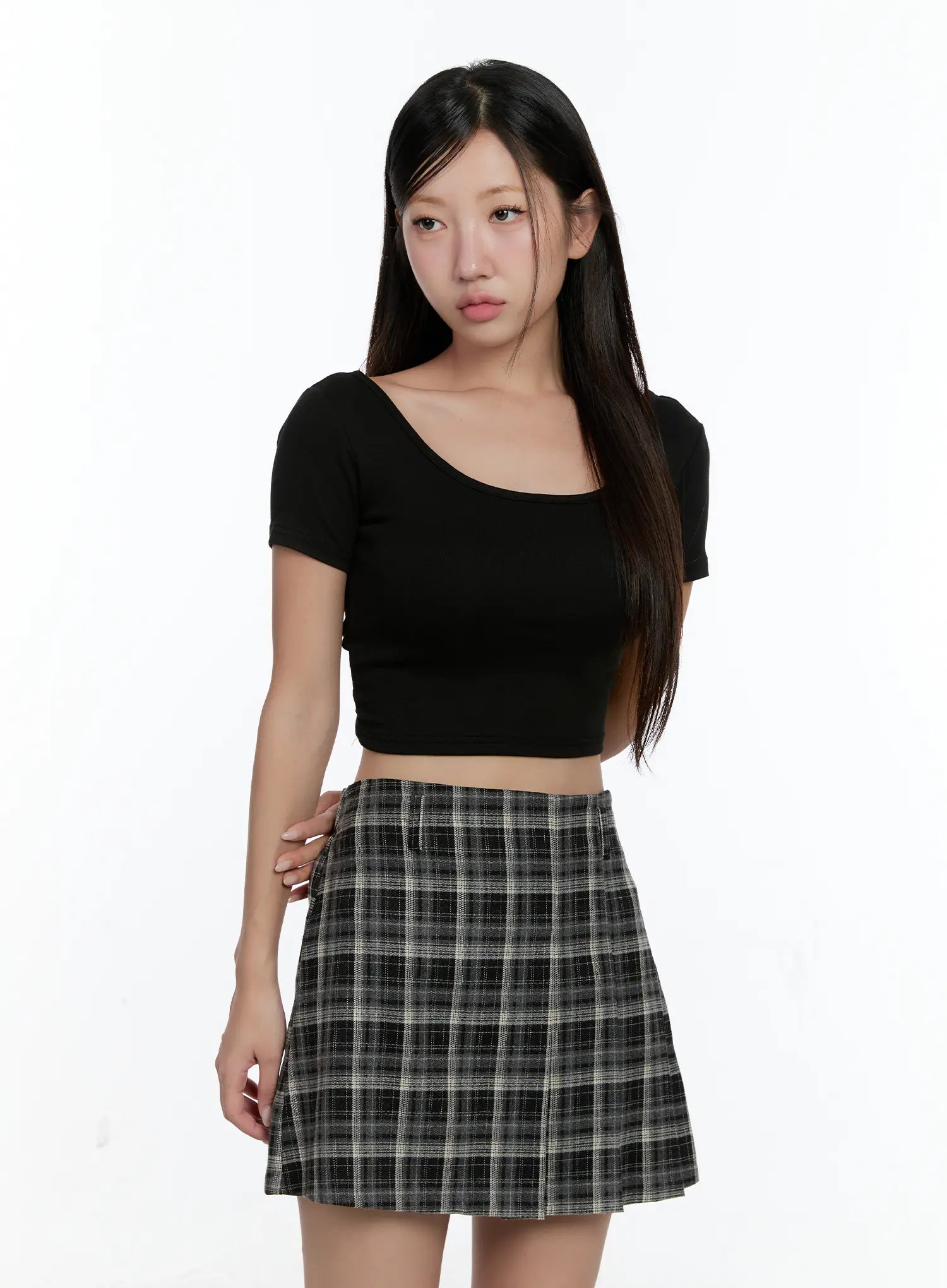 Back Twist Crop Top CS518