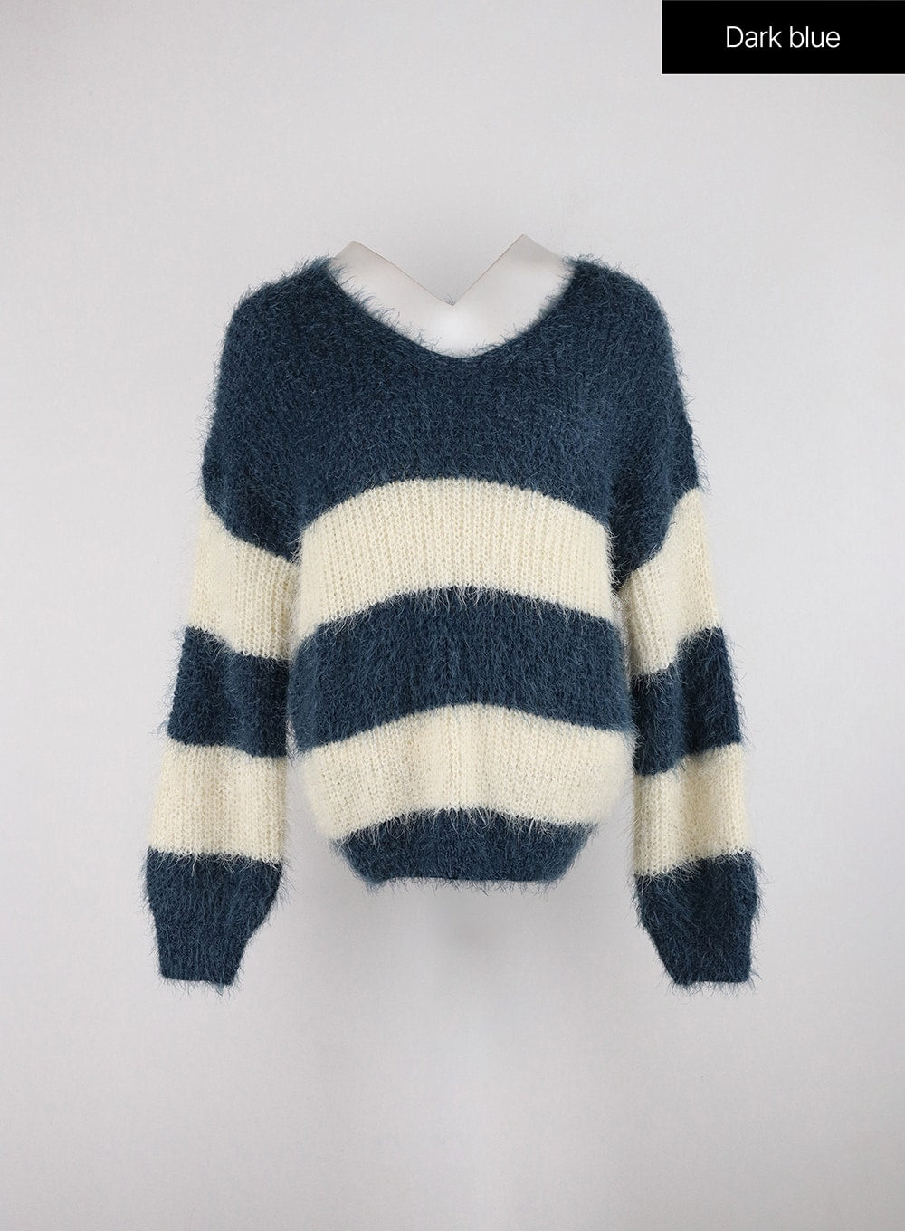 Wool-Blend Stripe Sweater OD326