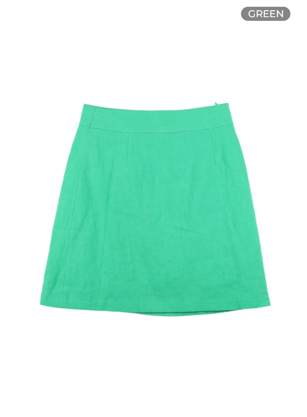 Linen Mini Skirt OY413