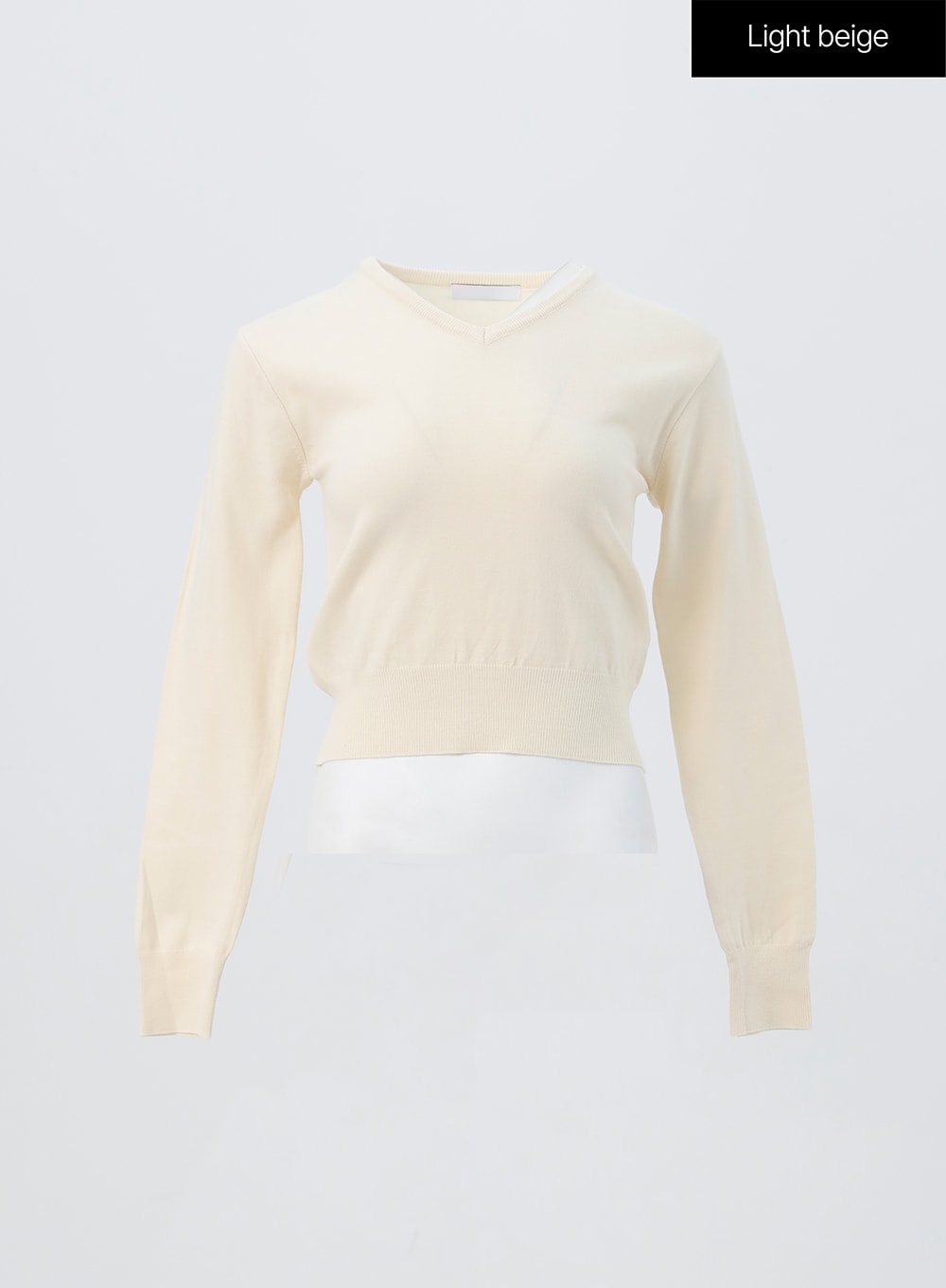V-Neck Knit Sweater OO304