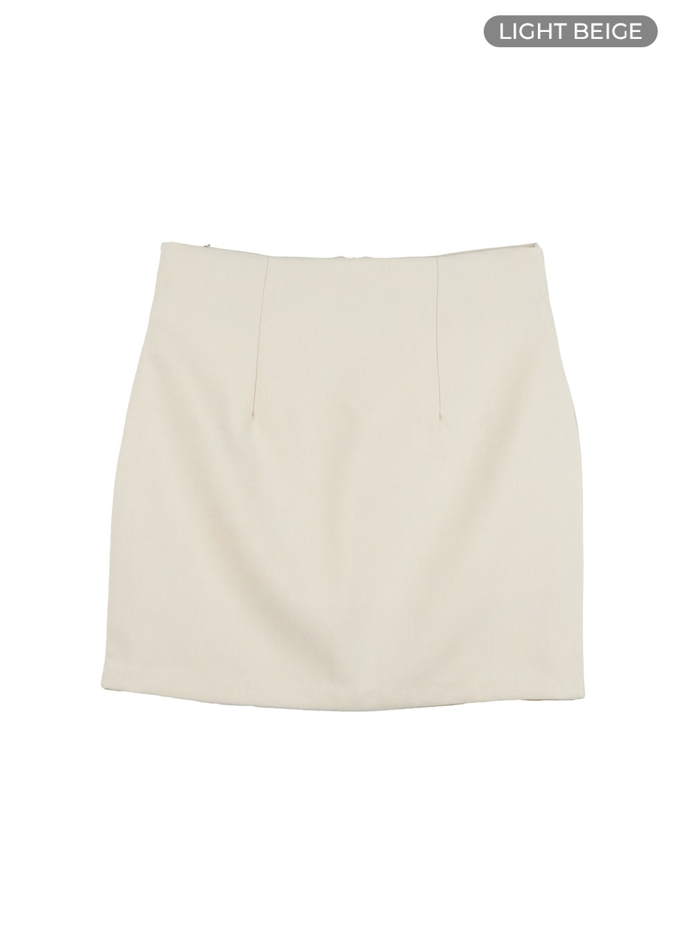 High Waist Basic Mini Skirt OL423