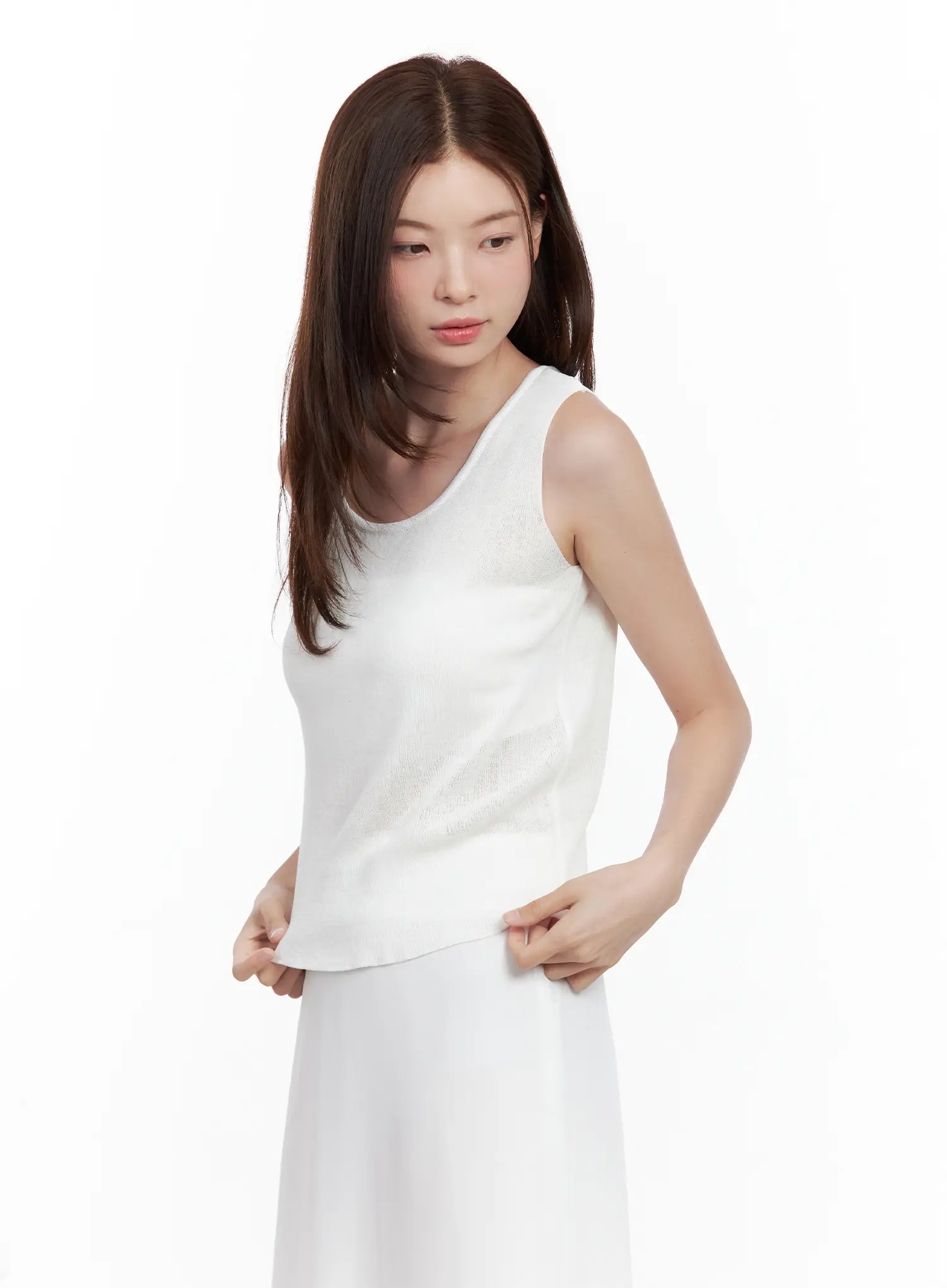 Lightweight Scoop-Neck Tank CL502