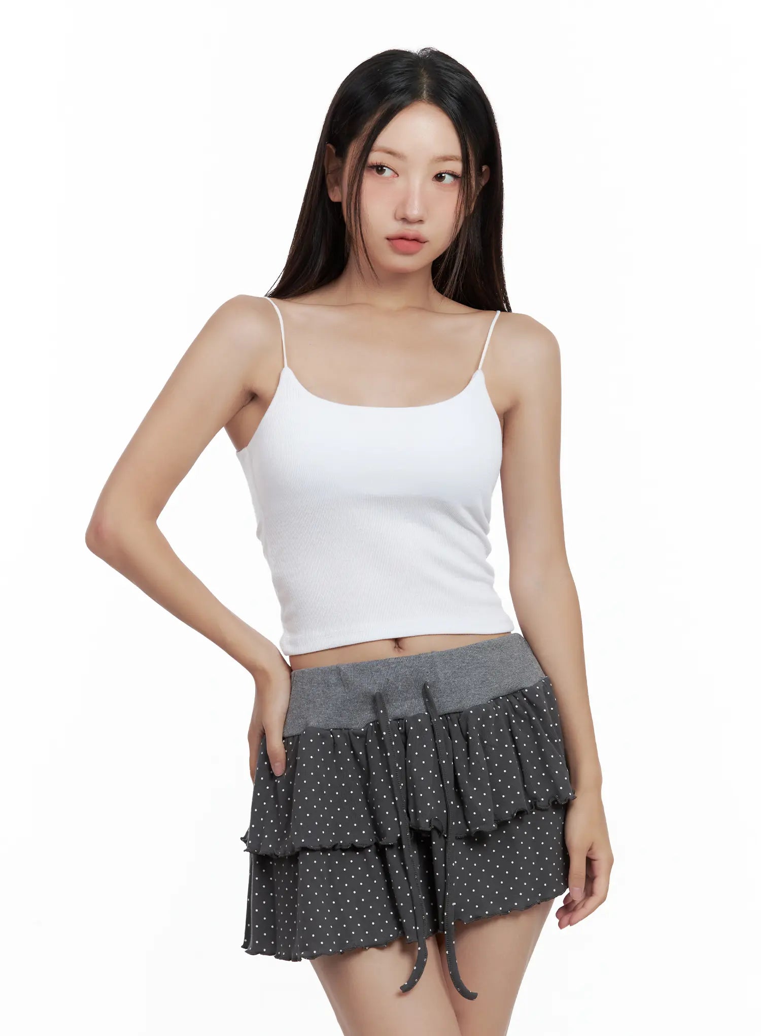 Minimalist Ribbed Tank CL509