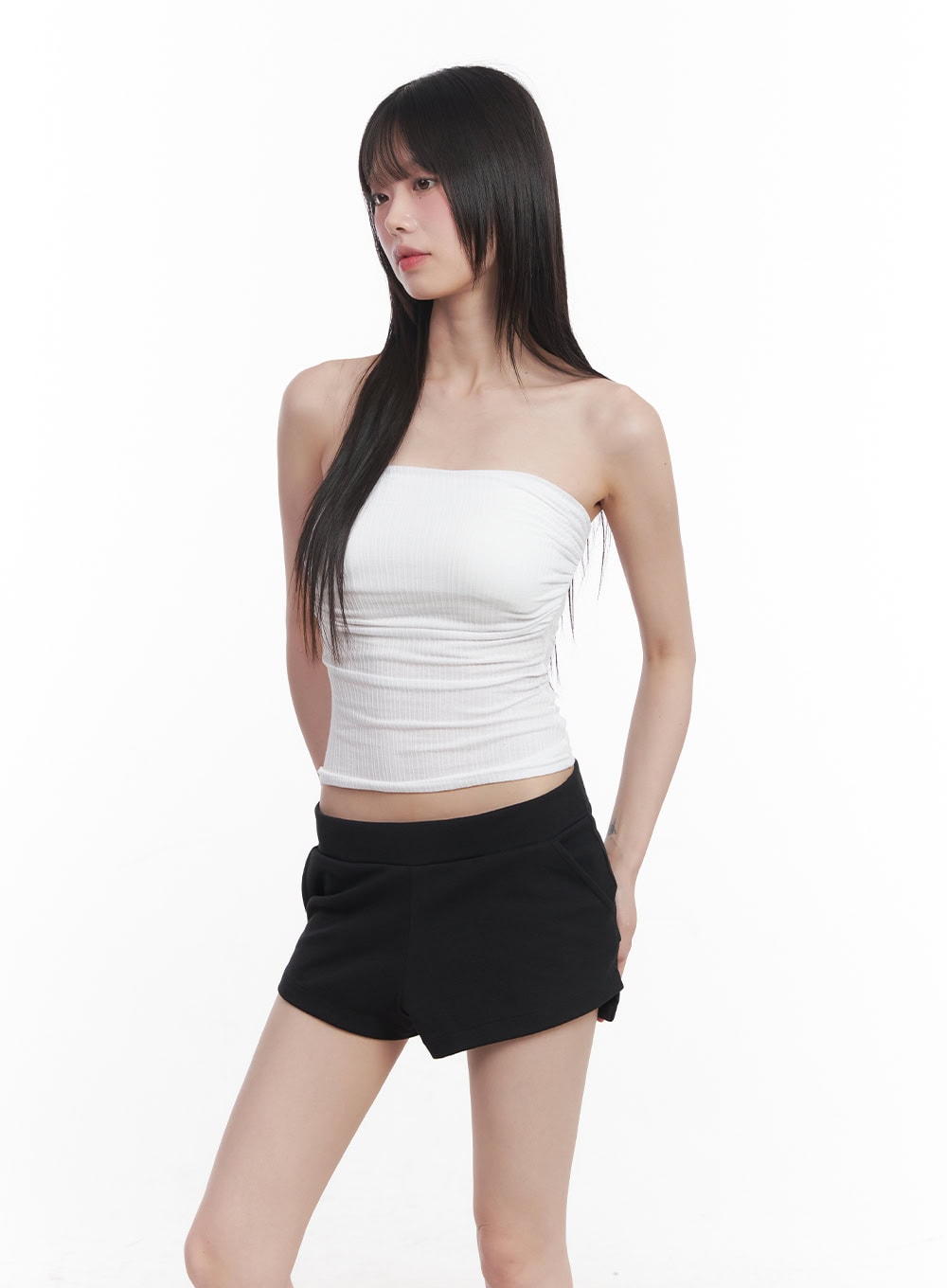 Shirred Tube Top CU506